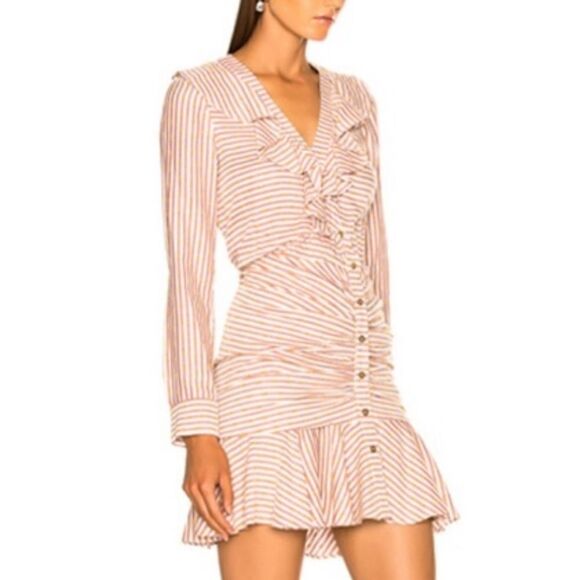 Veronica Beard Kai Asymmetrical Dress Size 8 - Picture 8 of 16